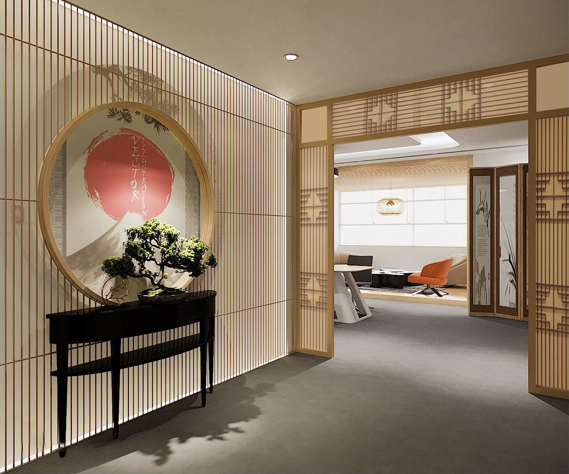 Mẫu thiết kế nội thất Nhật Bản tuyệt đẹp