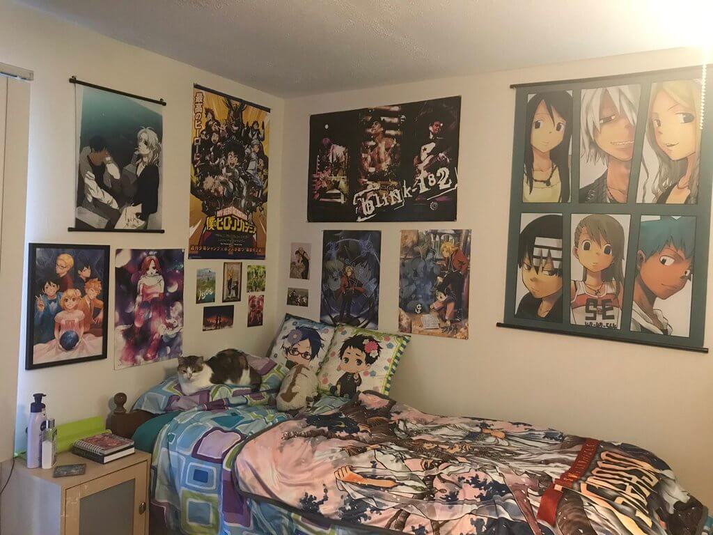 Mẫu phòng ngủ Anime đẹp