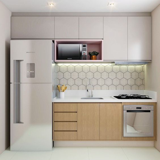 Mẫu thiết kế phòng bếp chung cư mini
