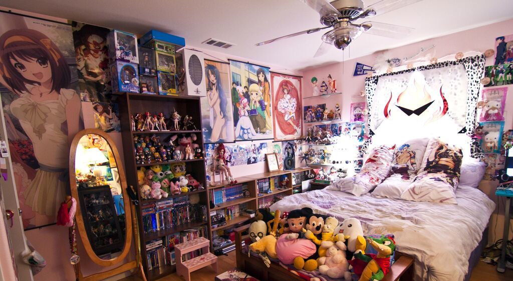 Mẫu thiết kế phòng ngủ Anime