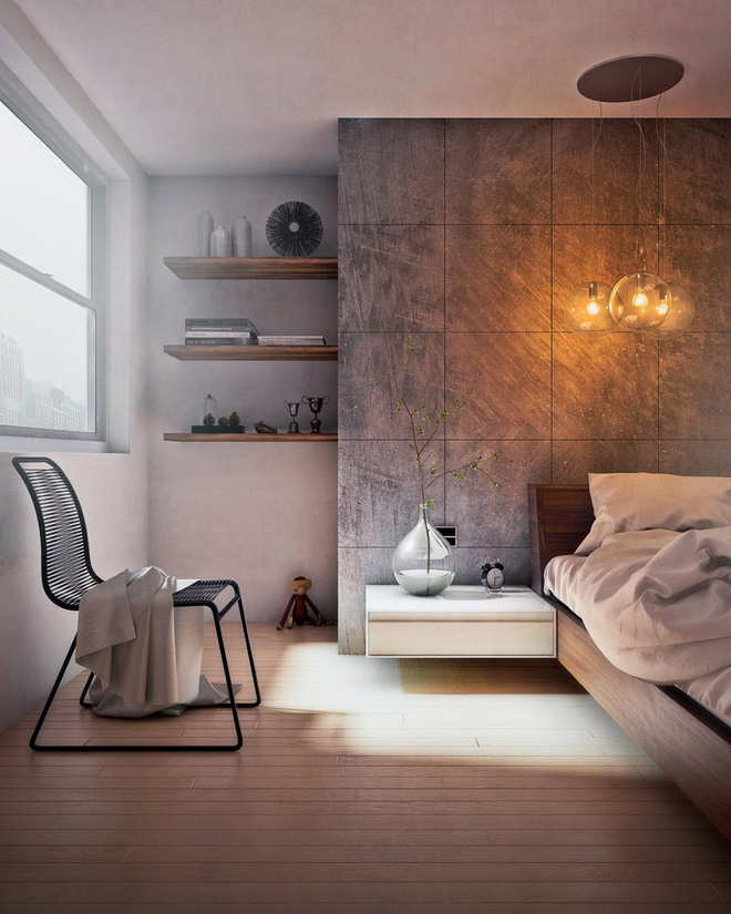 Mẫu thiết kế phòng ngủ tông màu xám đẹp nhất