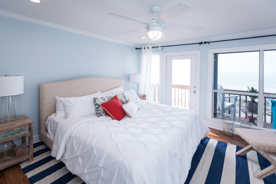 Mẫu thiết kế phòng ngủ xanh biển đẹp nhất cho gia đình
