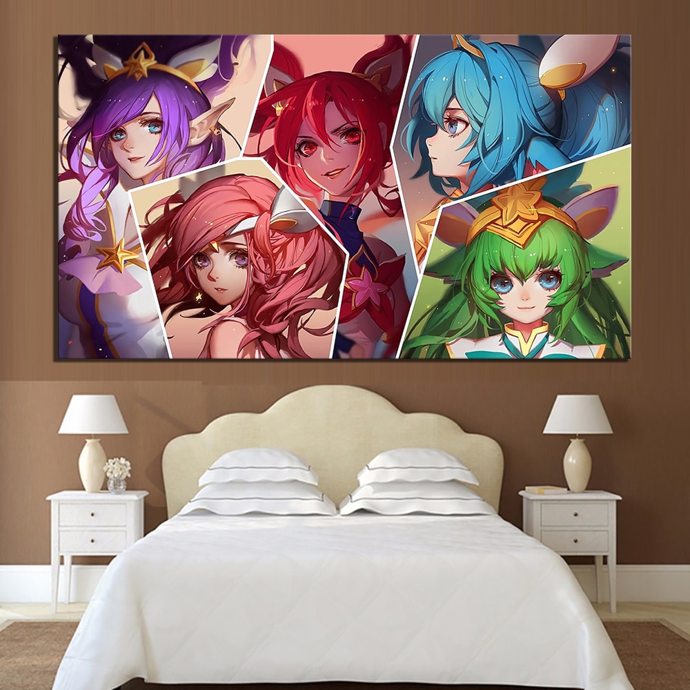 Mẫu trang trí phòng ngủ Anime đơn giản