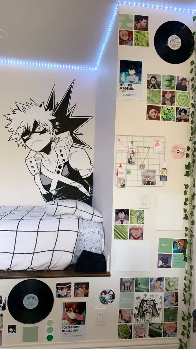 Mẫu trang trí phòng ngủ phong cách Anime
