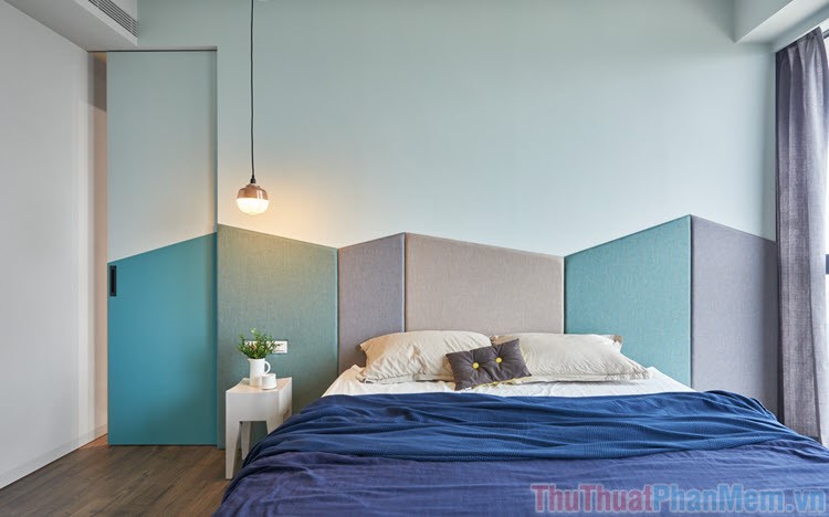 Những mẫu phòng ngủ màu xanh đẹp nhất