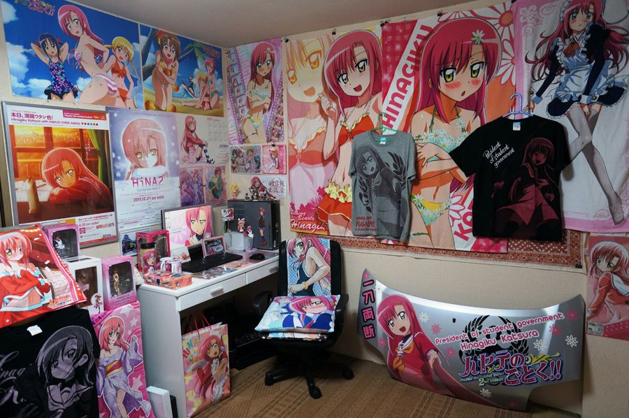 Thiết kế phòng ngủ Anime dễ thương đáng yêu