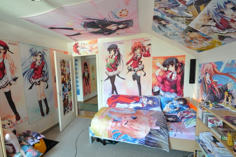 Thiết kế phòng ngủ Anime dễ thương đẹp