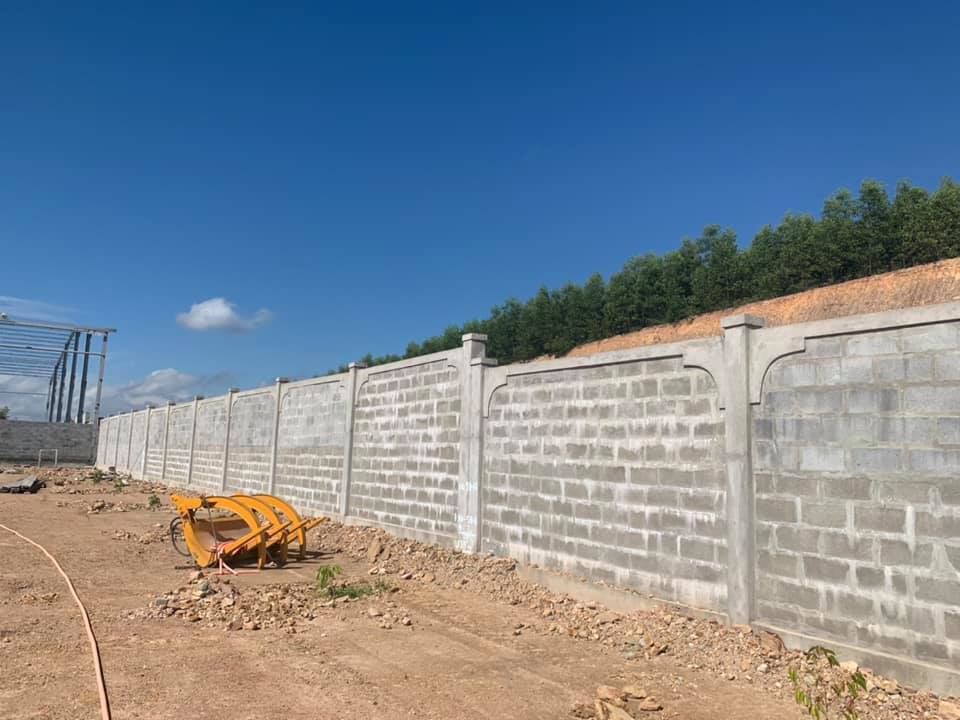 Mẫu tường rào bằng gạch