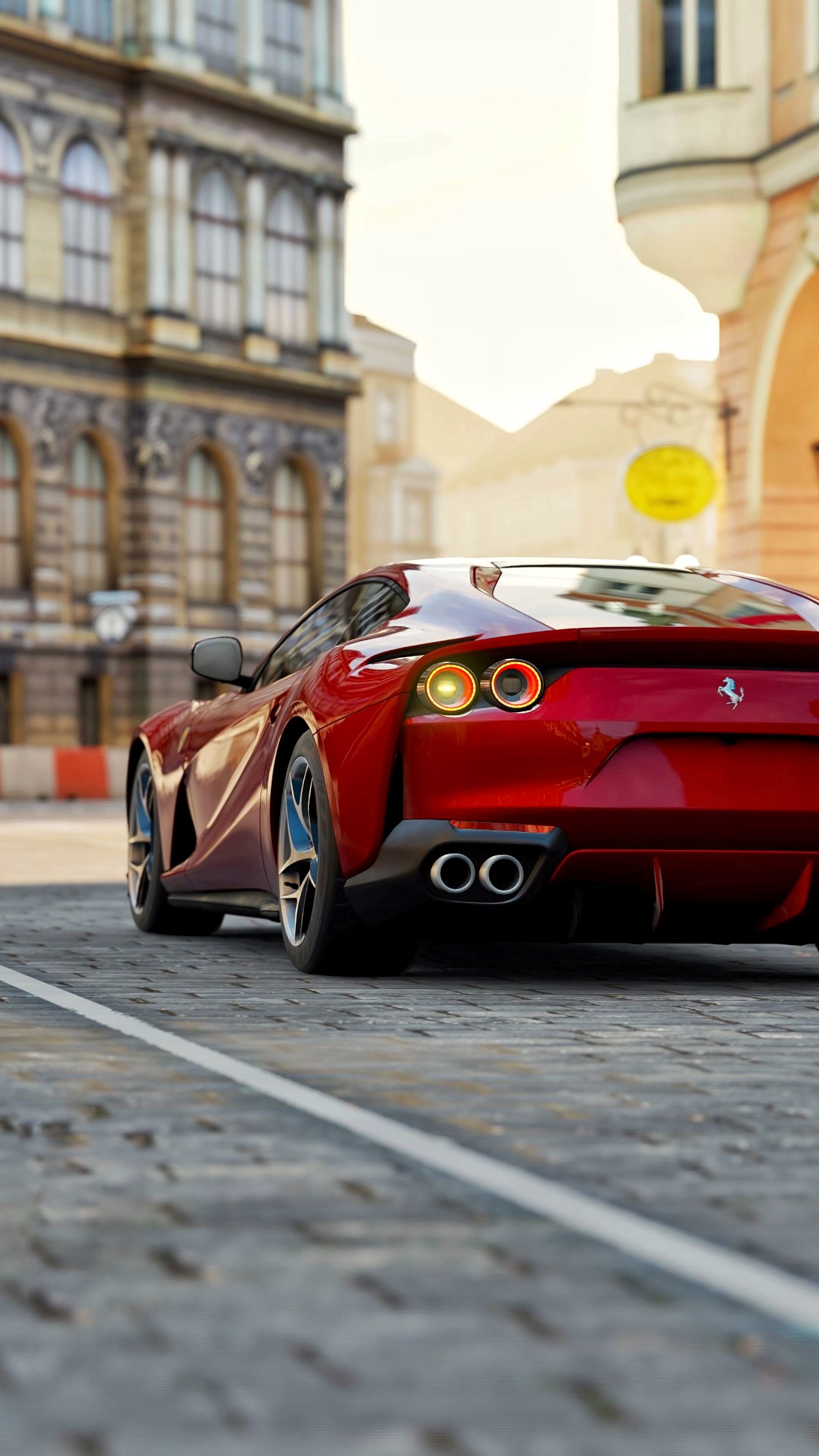 Hình nền siêu xe Ferrari 4K