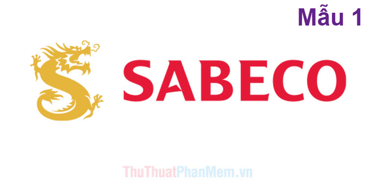Logo Bia Sài Gòn – mẫu 1