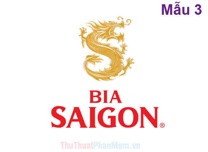 Logo Bia Sài Gòn – mẫu 3