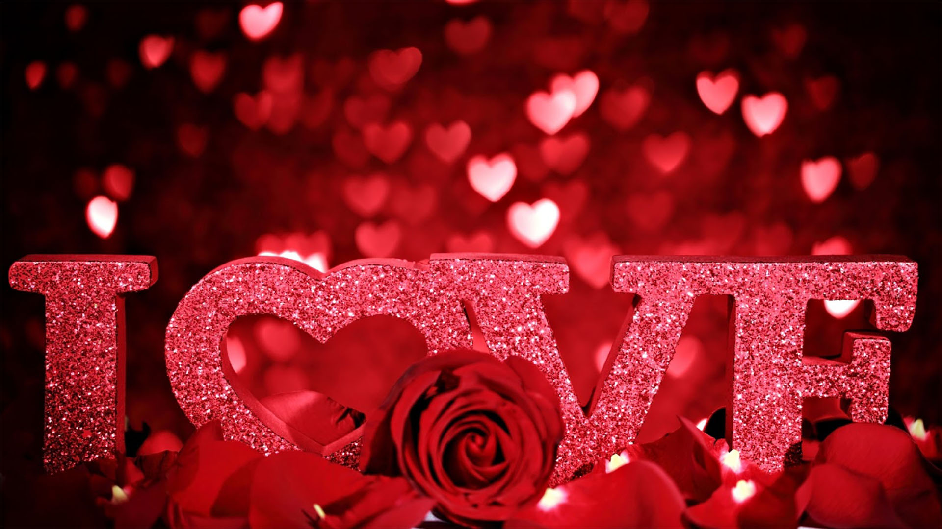 Hình nền Love hoa hồng