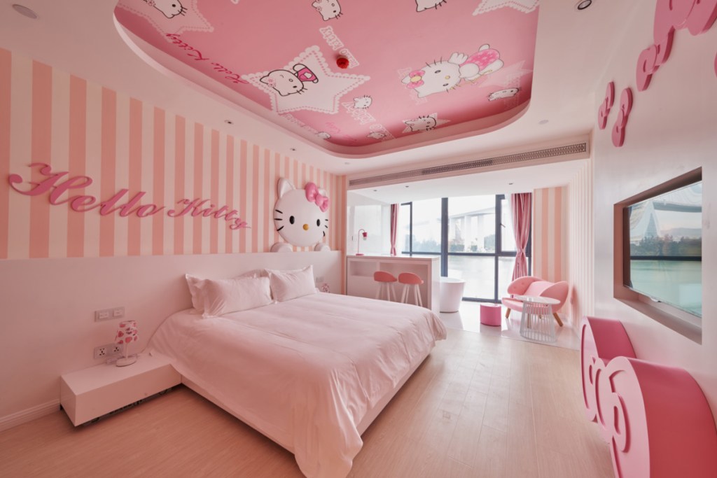 Những mẫu thiết kế phòng màu hồng cho bé gái