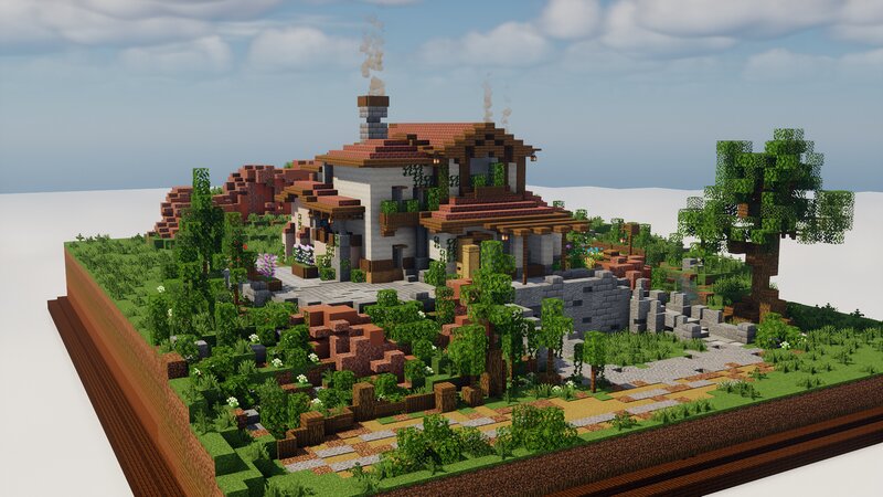 Mẫu biệt thự Minecraft đẹp