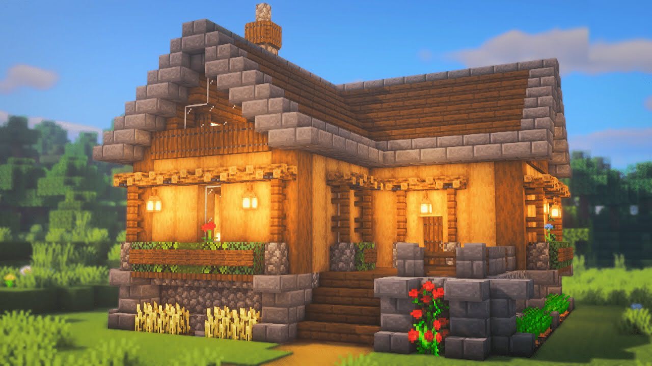 Thiết kế nhà biệt thự Minecraft