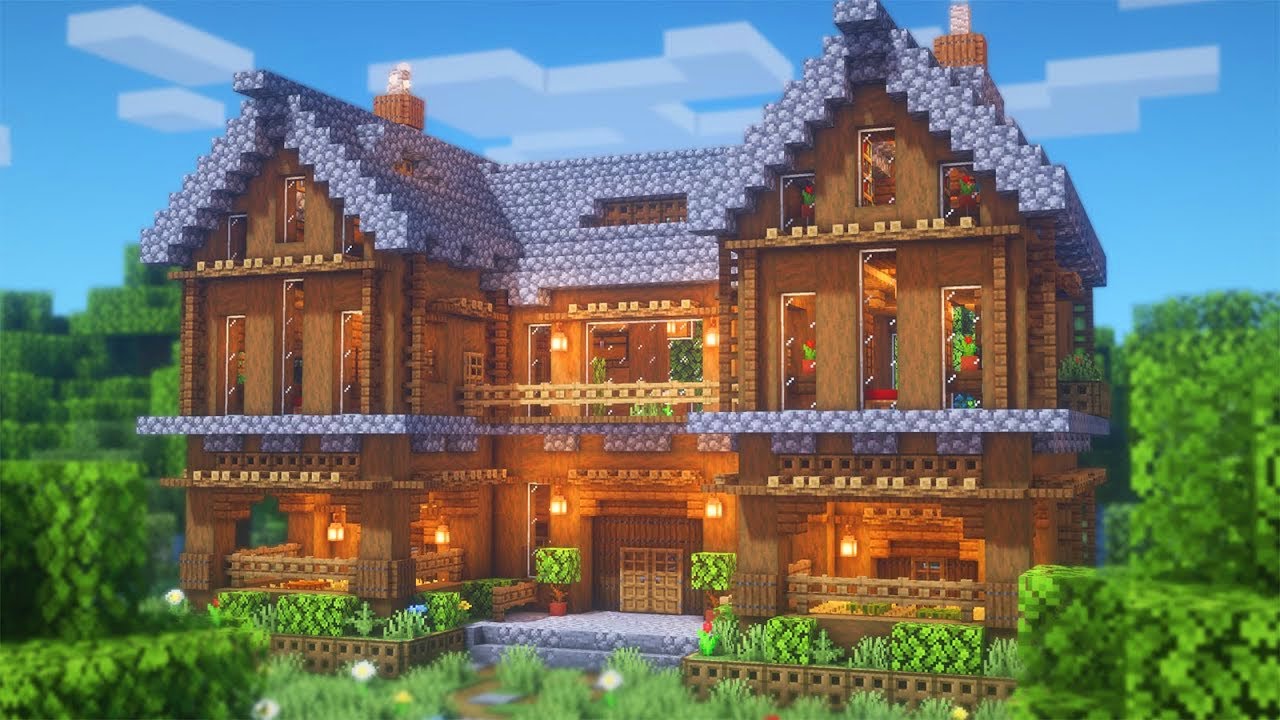 Xây nhà đẹp nhất trong Minecraft