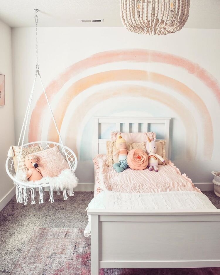 Mẫu thiết kế phòng ngủ dễ thương cho bé gái