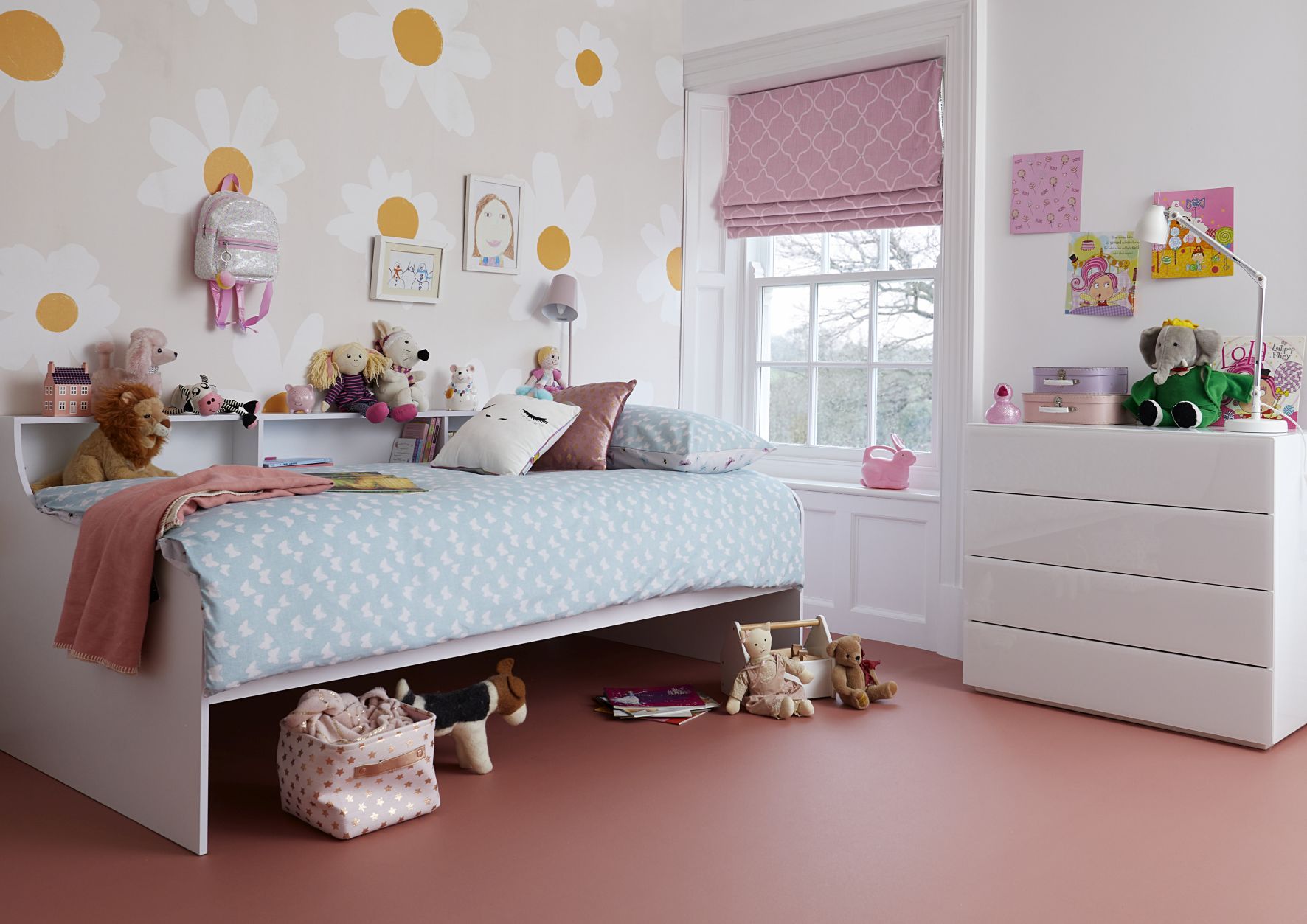 Mẫu thiết kế phòng ngủ đẹp cho bé gái