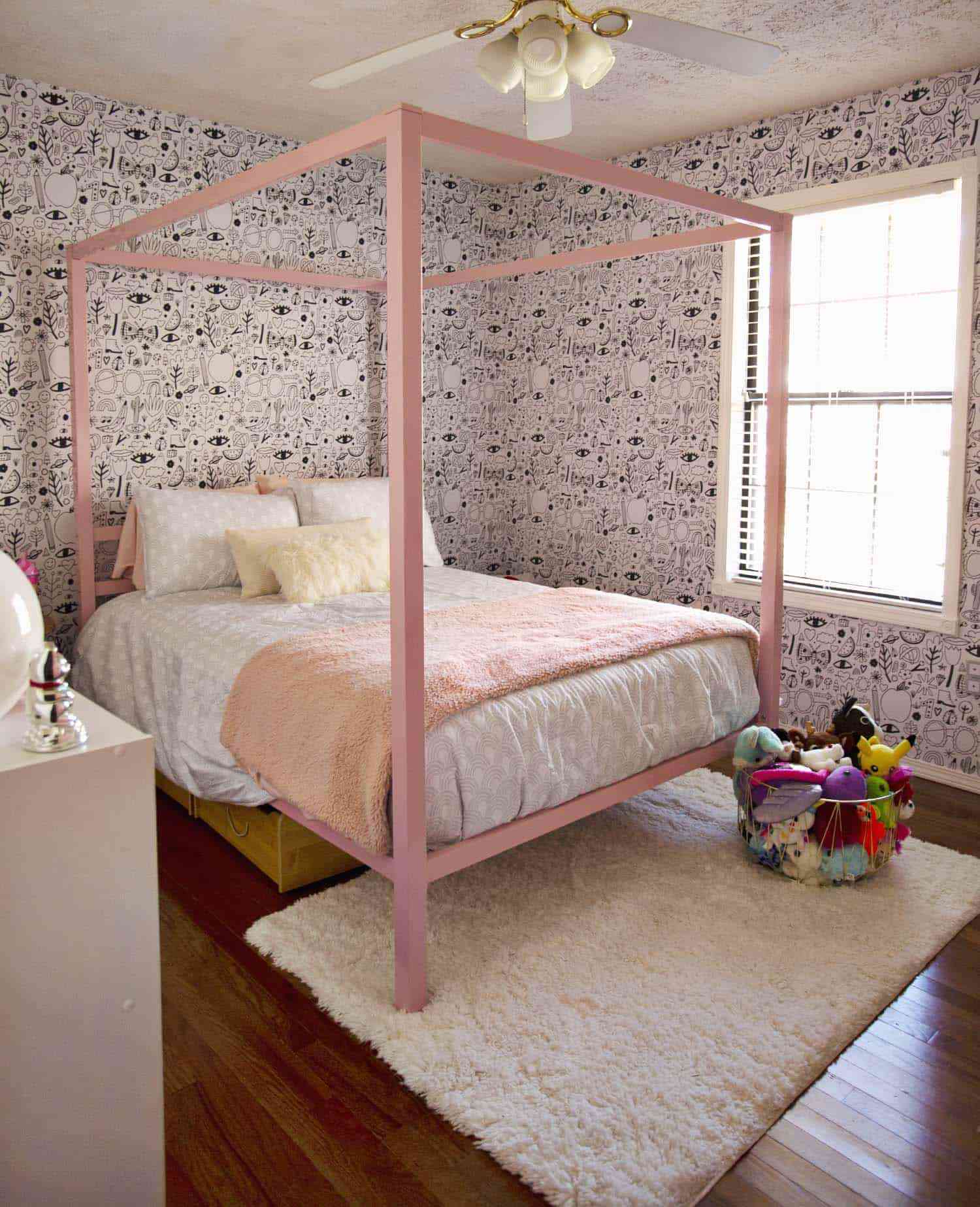 Mẫu thiết kế phòng ngủ đẹp nhất cho bé gái đáng yêu