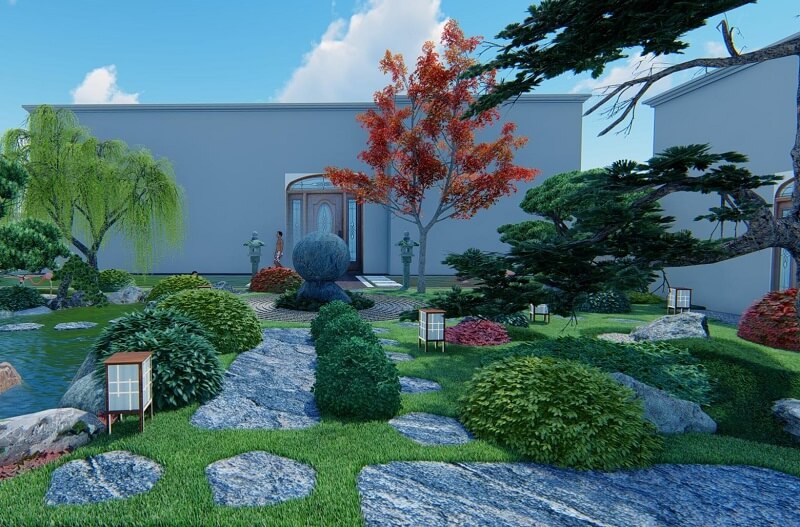 Những mẫu thiết kế nhà sân vườn đẹp