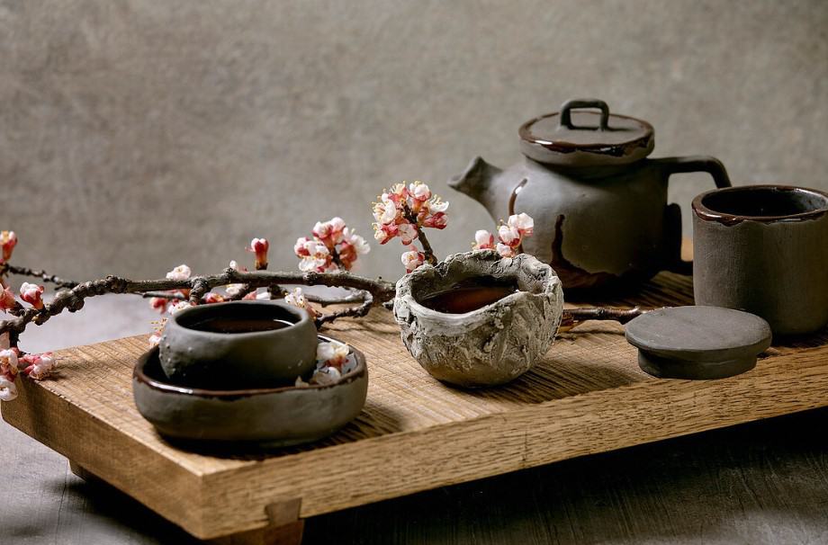 Mẫu bàn trà ngồi kiểu Nhật đẹp