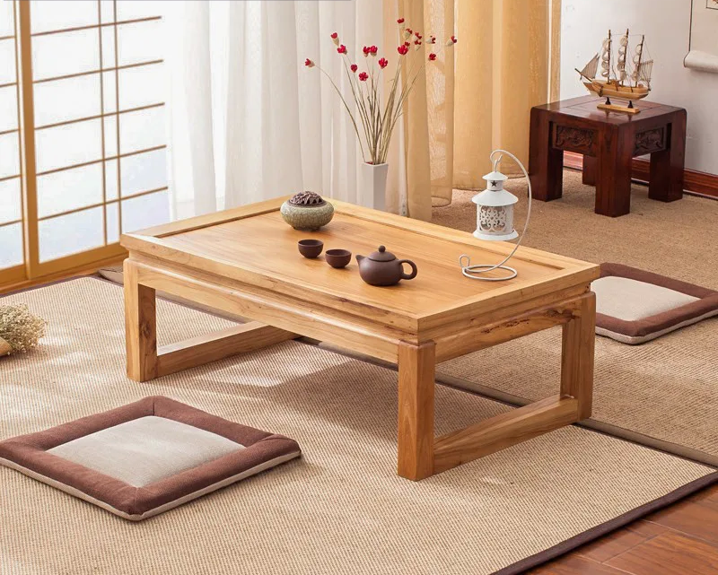 Mẫu bàn trà ngồi quỳ kiểu Nhật