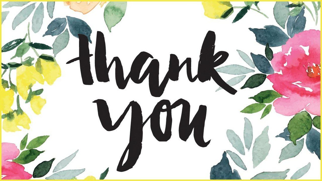 Ảnh nền Thank You Slide PowerPoint