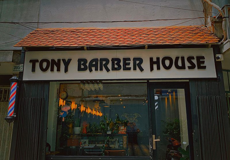 Mẫu bảng hiệu barber shop đẹp