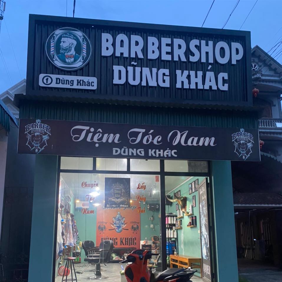 Mẫu bảng hiệu cửa hàng Barber shop