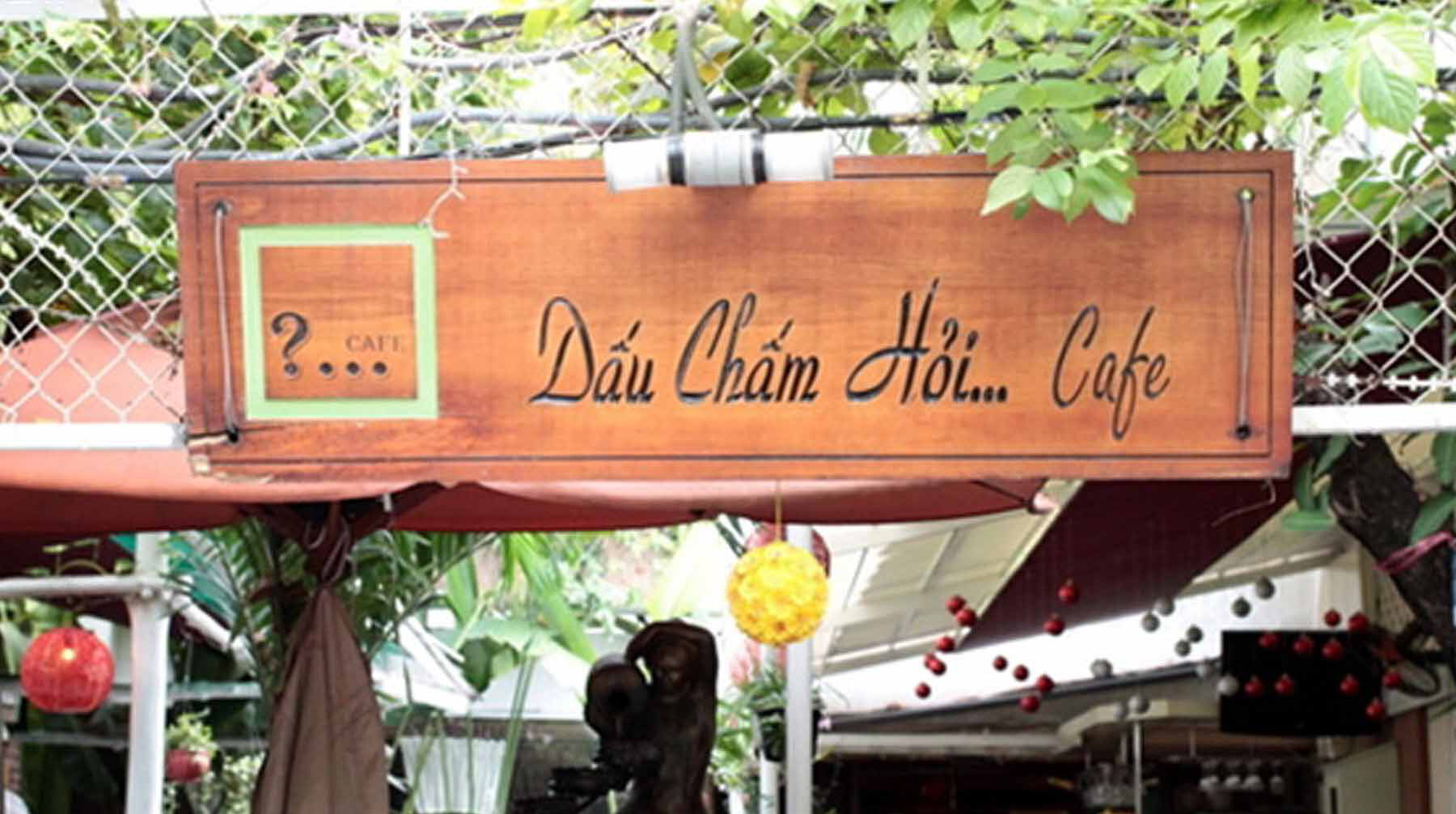 Mẫu bảng hiệu quán cafe đơn giản