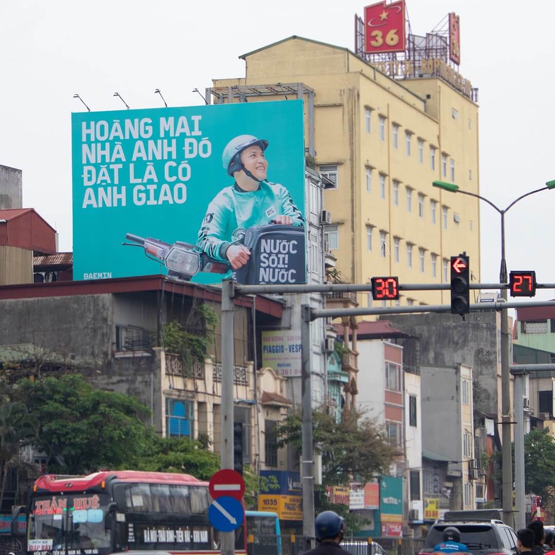 Mẫu bảng quảng cáo ngoài trời thành phố Hà Nội