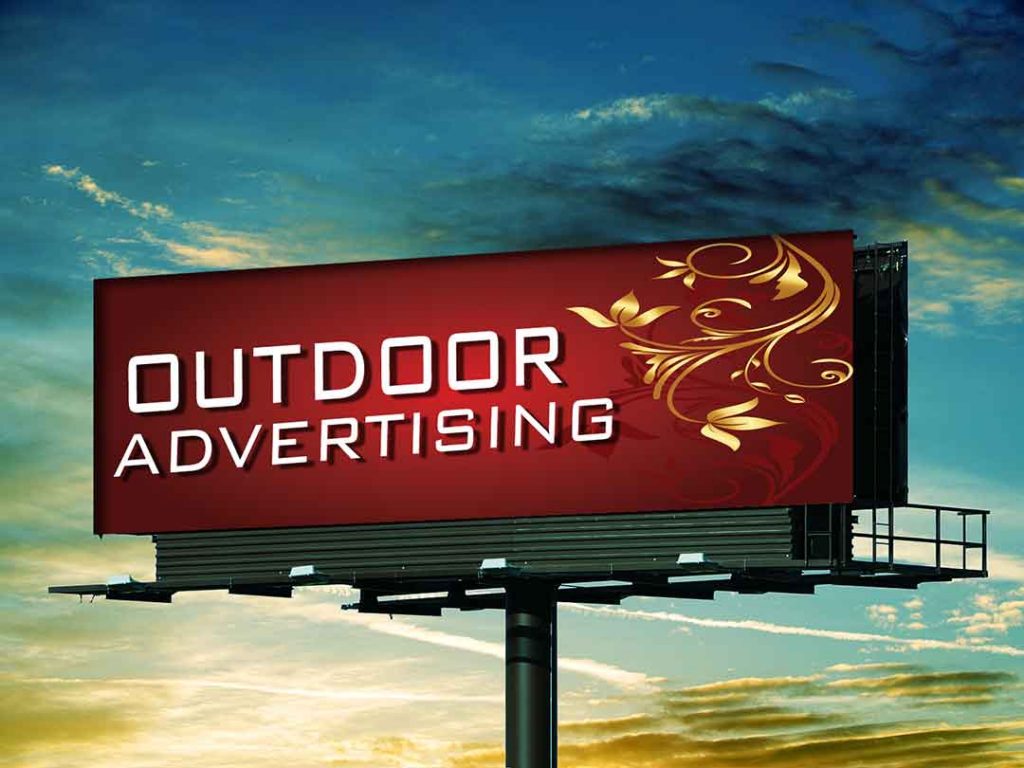 Mẫu bảng quảng cáo outdoor cao cấp