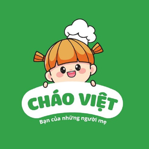 Mẫu logo cháo dinh dưỡng Việt cute