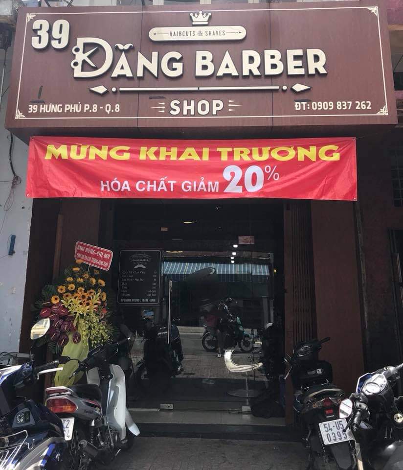 Những mẫu bảng hiệu cửa hàng Barber Shop đẹp