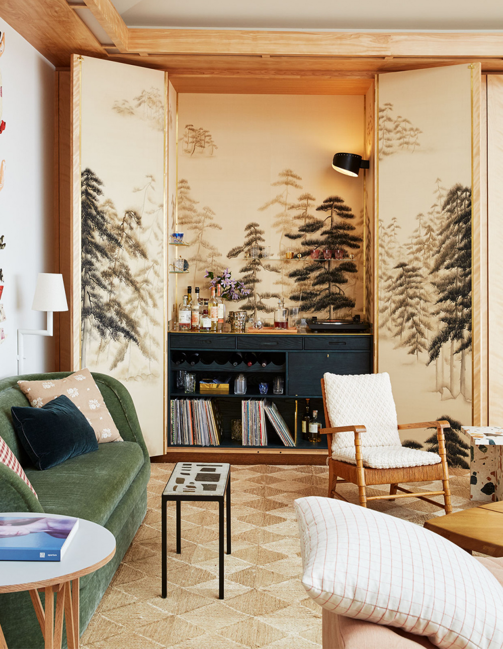Thiết kế phòng khách kiểu Nhật