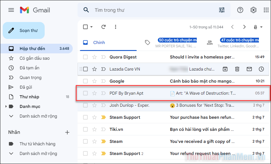 Cách chặn thư spam, tránh nhận thư rác trong Gmail