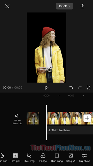 Cách xóa phông nền video trên Capcut cực dễ