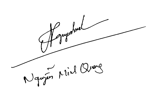 Mẫu chữ ký tên Quang đẹp