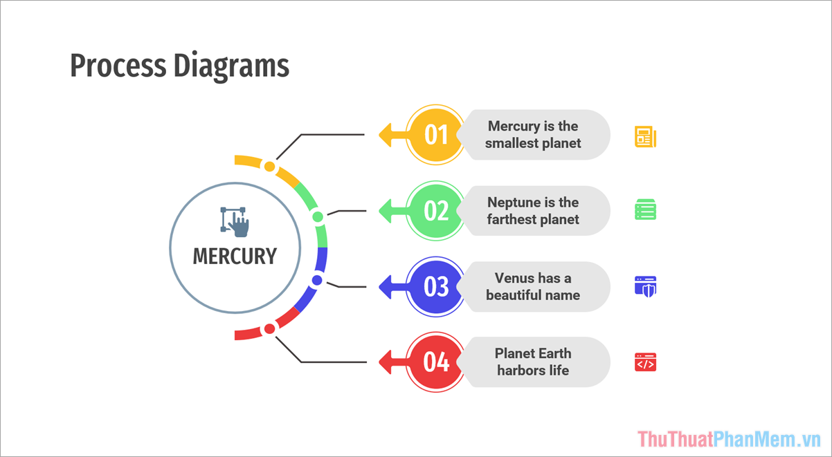 Tổng hợp các mẫu sơ đồ PowerPoint đẹp