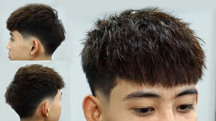 Mẫu tóc layer ngắn cho nam giới