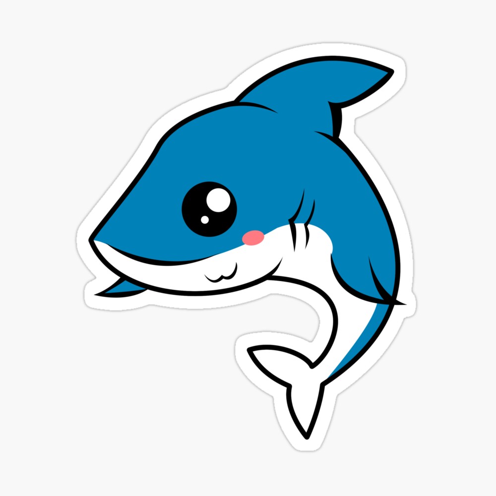 Vẽ cá mập cute nha Cấm mạng ko spam có chữ kí câu hỏi 1765569   hoidap247com