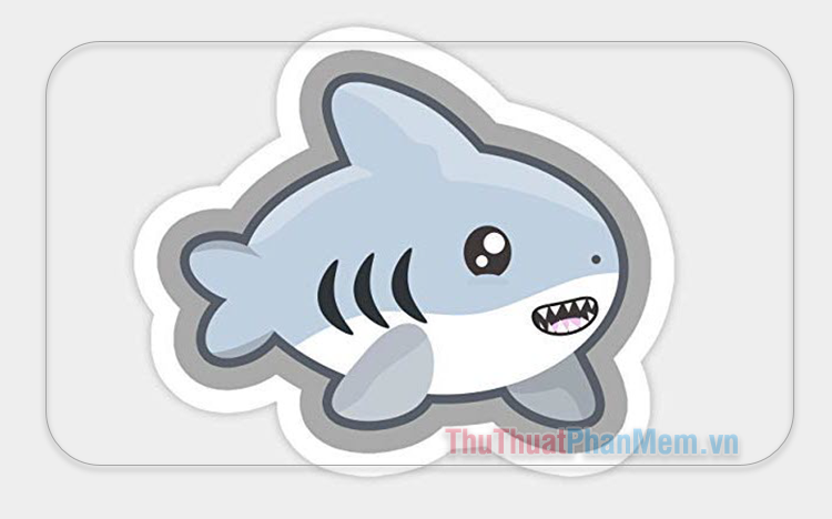 Cá mập Chibi - Hình ảnh cá mập Chibi, cute, dễ thương, đáng yêu đẹp nhất