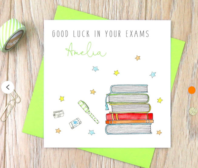 Good luck exam