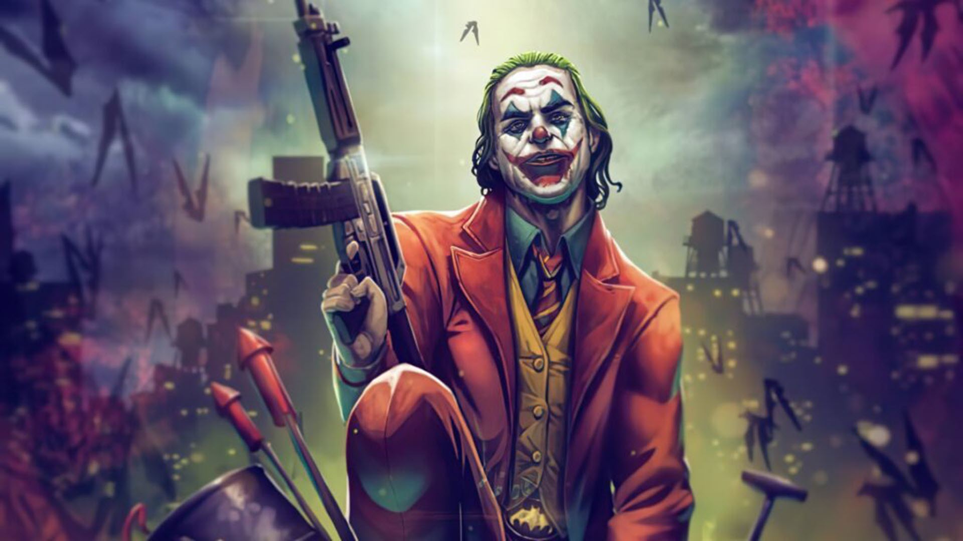 Hình ảnh nền Joker ngầu cực đẹp