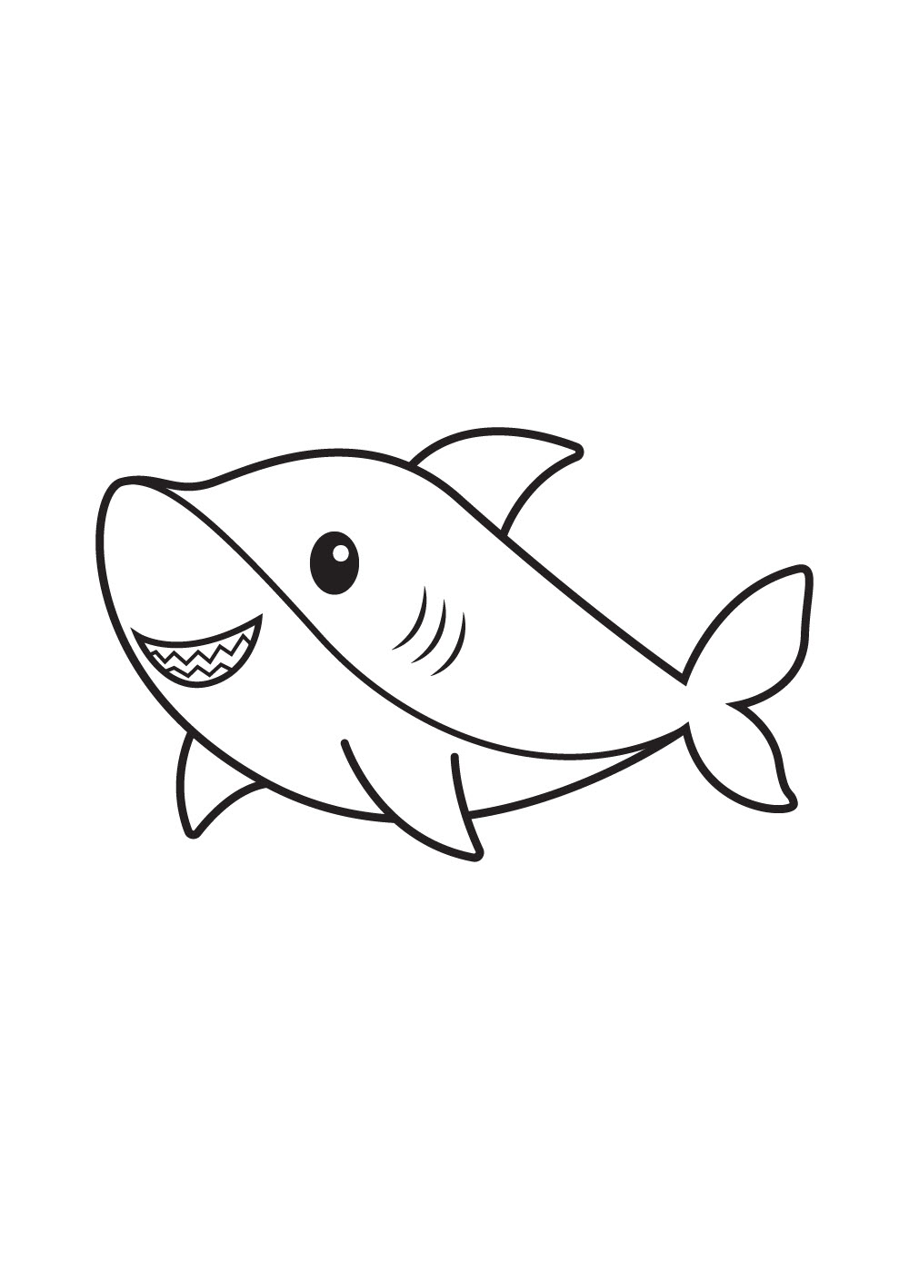 Cập nhật 61 về hình nền cá mập cute mới nhất  cdgdbentreeduvn