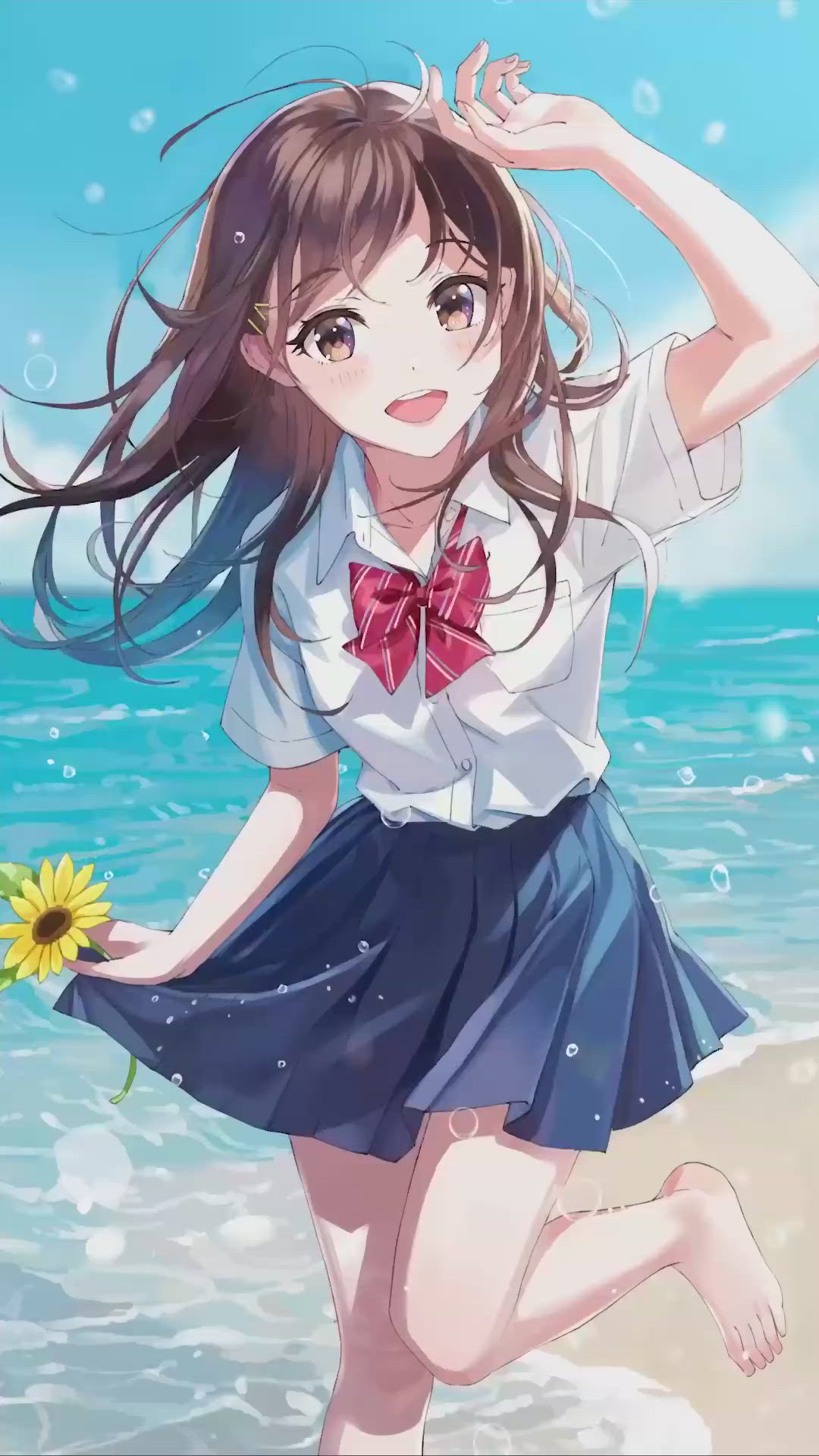 Hình nền anime nữ cute dễ thương