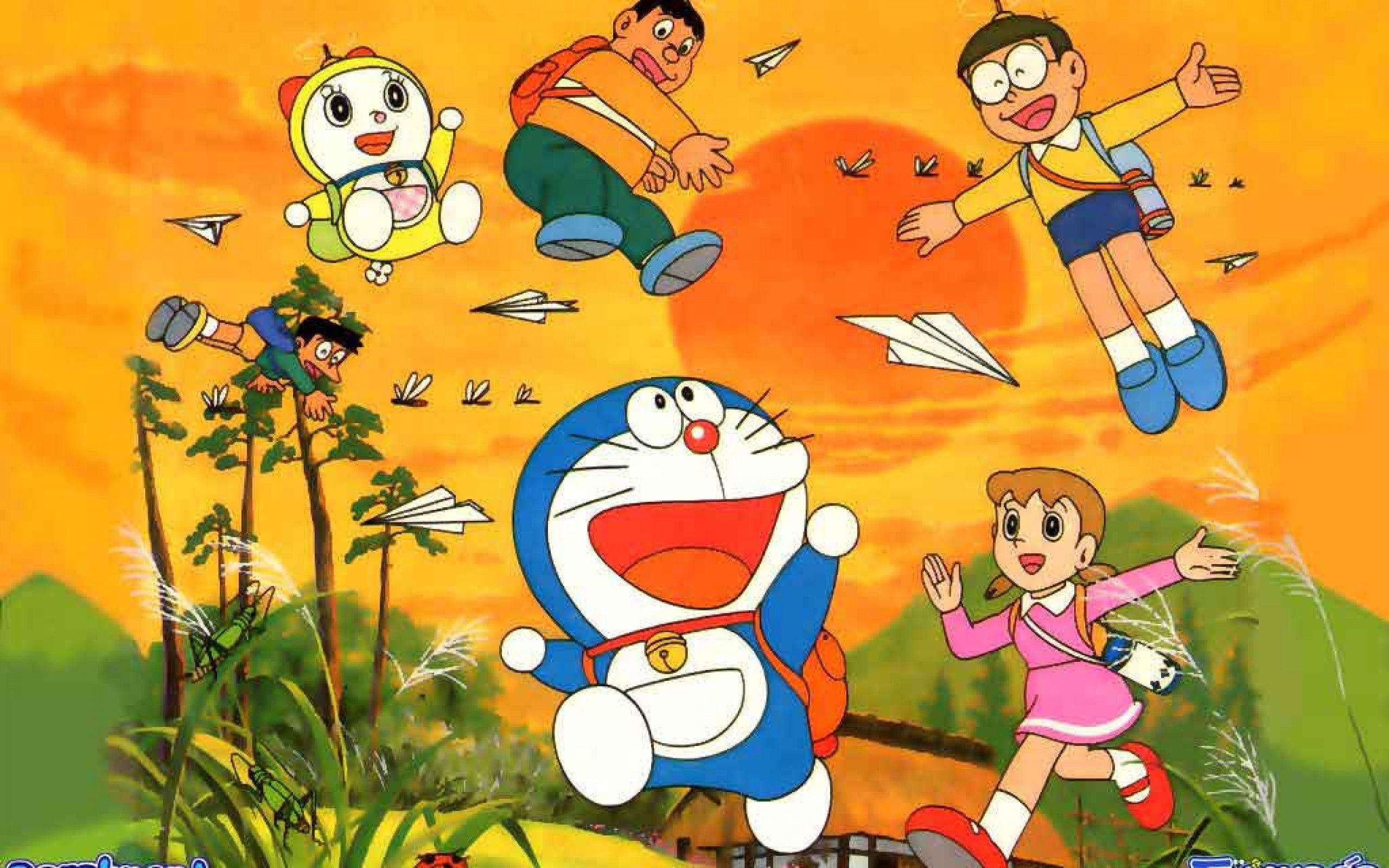 Hình nền cute của Doraemon