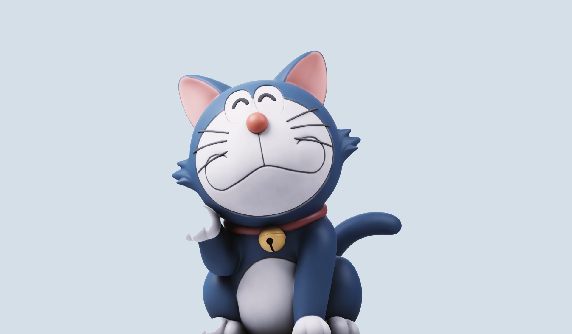 Hình nền Doraemon 3D cute nhất