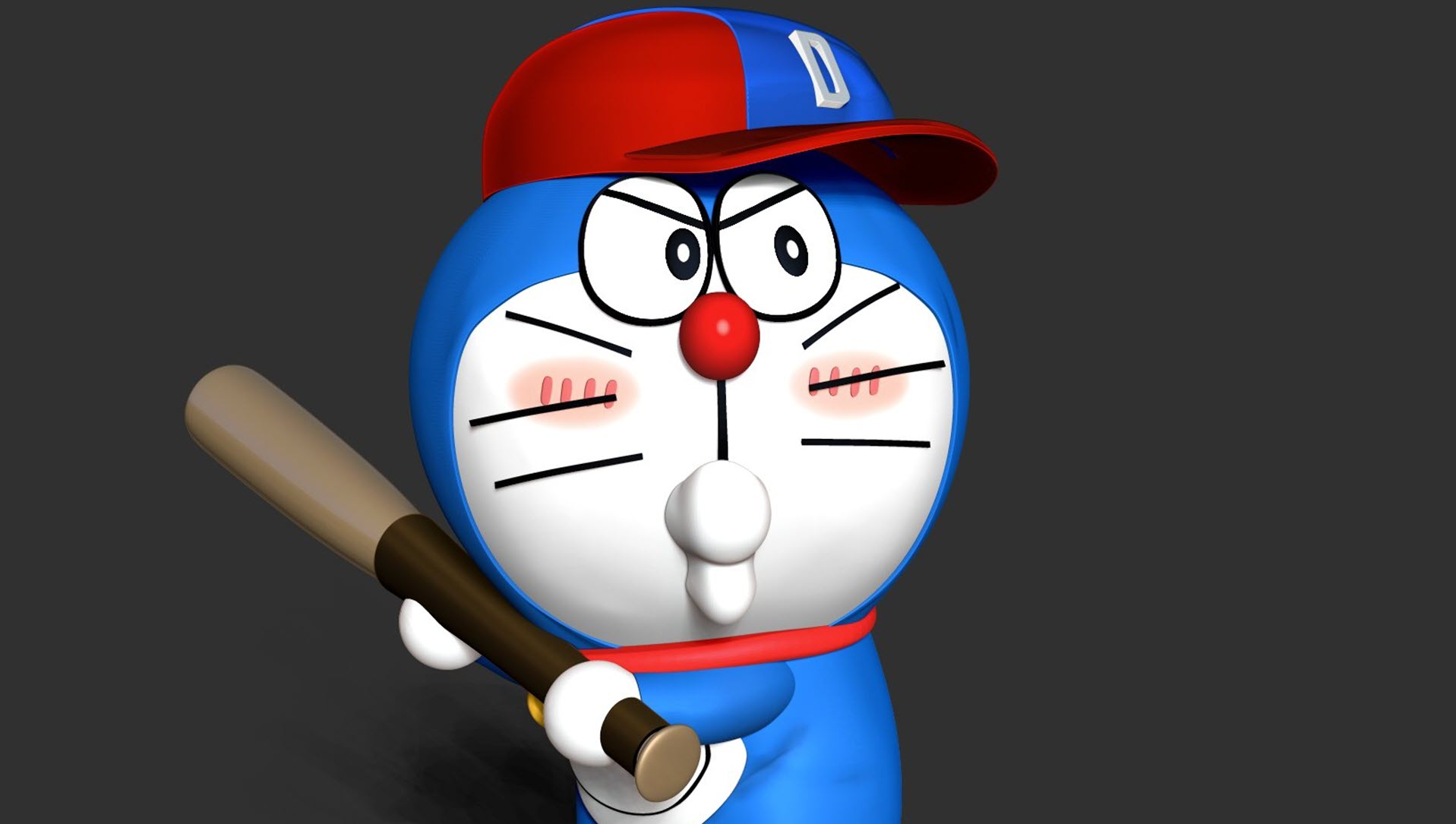 Hình nền Doraemon 3D cute
