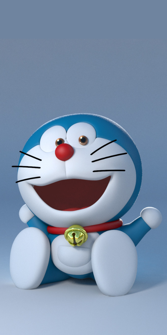 Hình nền Doraemon 3D iphone
